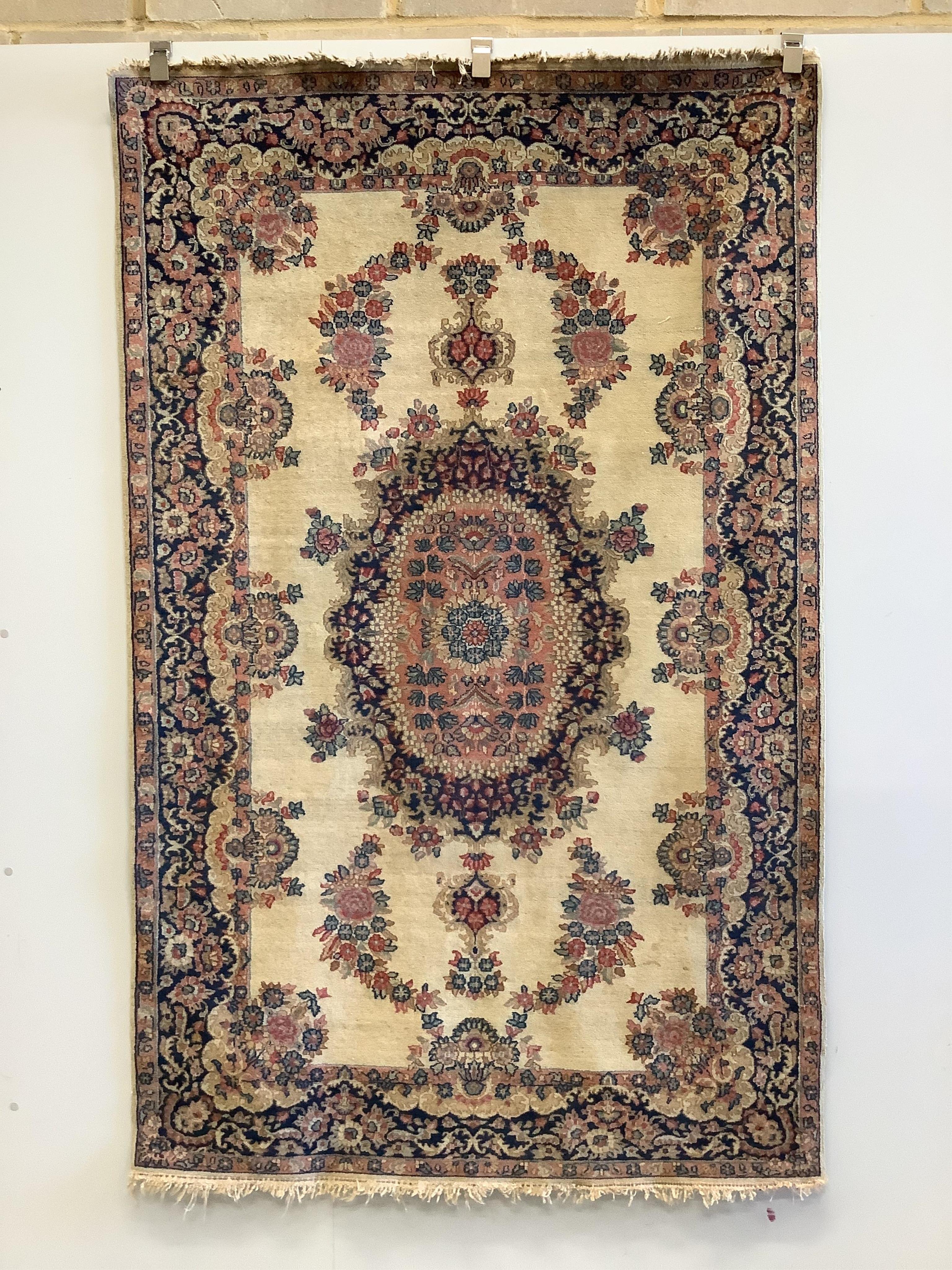 A pair of Kashmiri rugs, 200 x 125cm